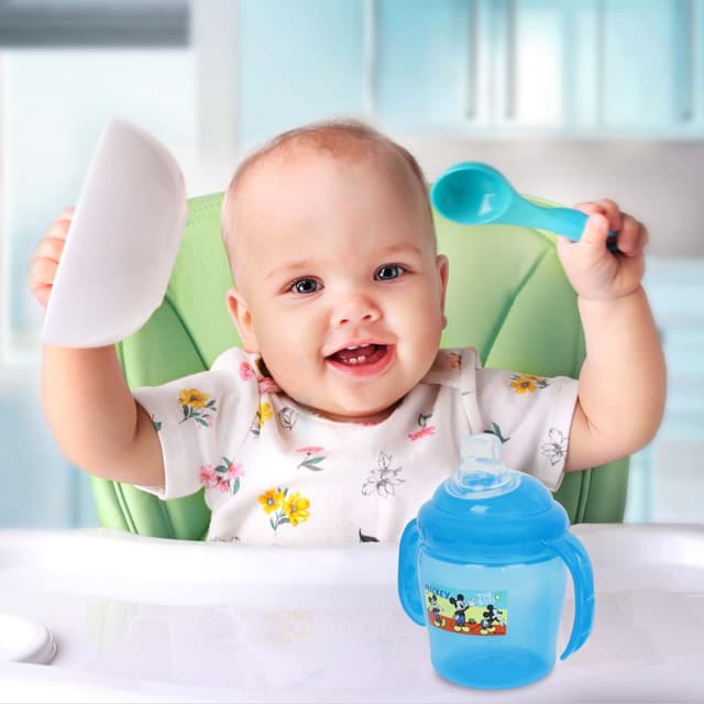كوب اطفال بمصاص بسعة 225 مل أزرق ديزني Disney Baby Spout Cup