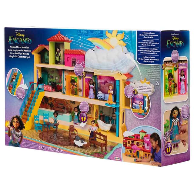 مجموعة لعب منزل إنكانتو للأطفال ديزني Disney Encanto Magical Casa Madrigal