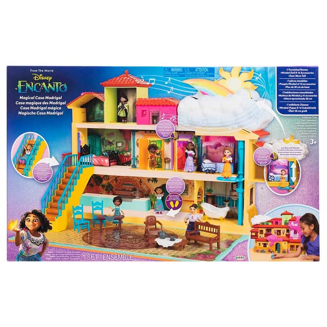 مجموعة لعب منزل إنكانتو للأطفال ديزني Disney Encanto Magical Casa Madrigal
