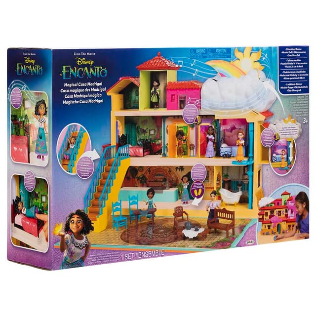 مجموعة لعب منزل إنكانتو للأطفال ديزني Disney Encanto Magical Casa Madrigal