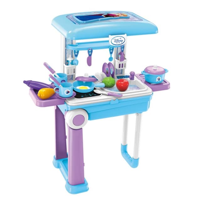 مطبخ للاطفال من ديزني فروزن Disney Frozen - Kitchen Travel Set