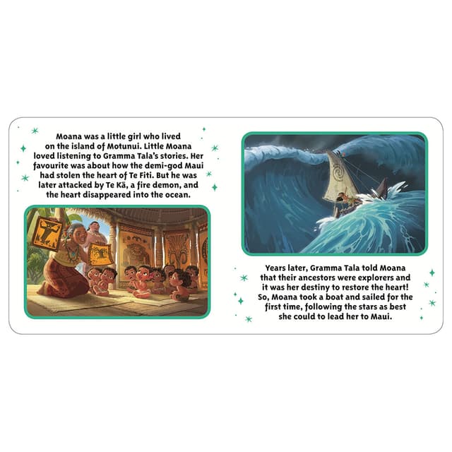 Disney Moana Bedtime Stories - Book