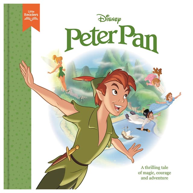 قصة أطفال بيتر بان باللغة الإنجليزية الخريف للنشر Disney Peter Pan Story Book