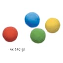 عجينة صلصال  مندمجة  عبوة من 4 علب  دجيكو Djeco  4 Tubs of Modelling Dough