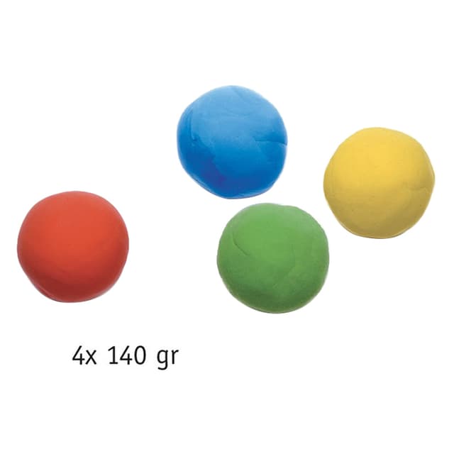 عجينة صلصال  مندمجة  عبوة من 4 علب  دجيكو Djeco  4 Tubs of Modelling Dough