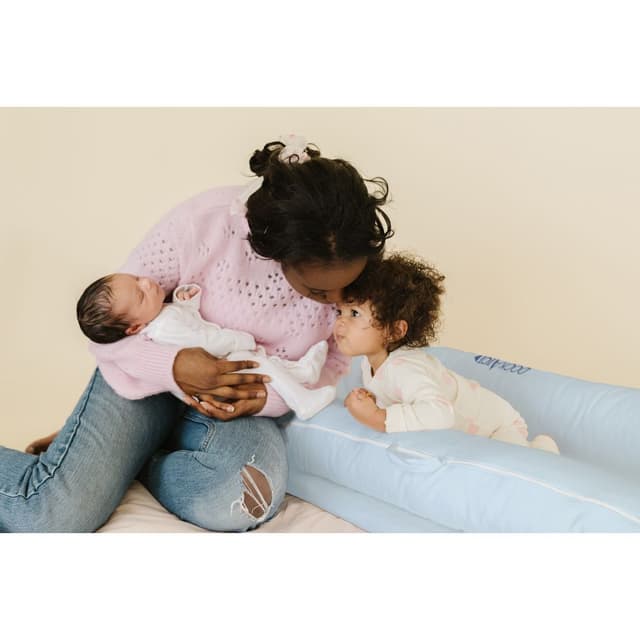 مهد المواليد مصنوع من القطن أزرق دوكاتوت DockATot - Grand Pod