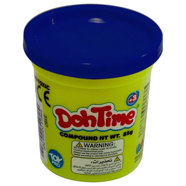 علبة عجينة بألوان جميلة دوه تايم DohTime - Single Can