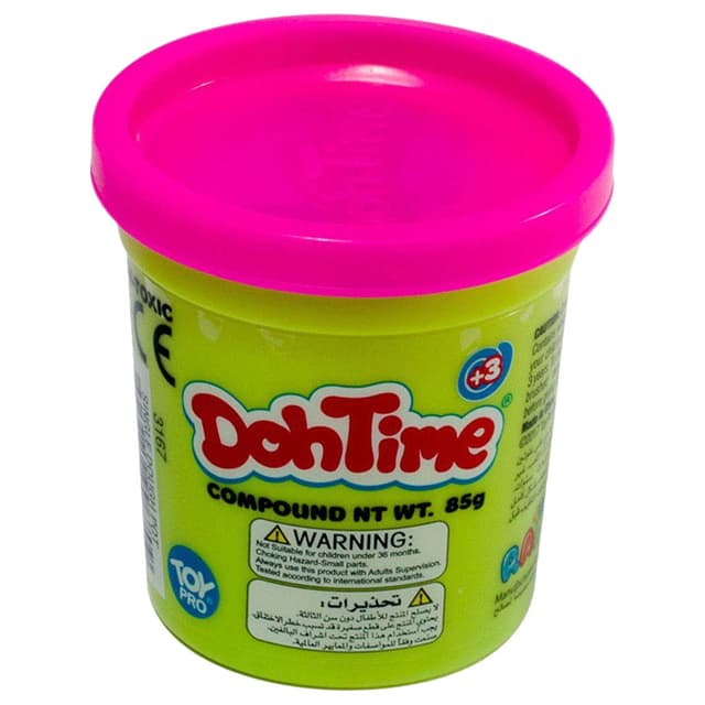 علبة عجينة بألوان جميلة دوه تايم DohTime - Single Can