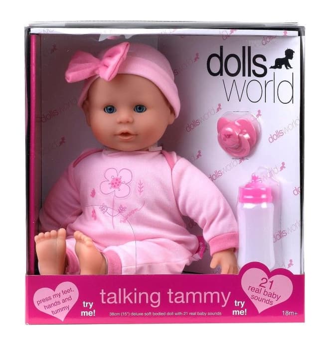 دمية تامي المتكلمة دولز ورد Dollsworld Talking Tammy