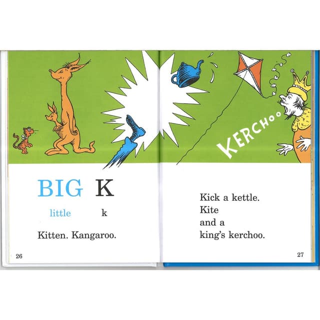 كتاب تعليم الاطفال الصغار الاحرف الابجدية الانكليزية مع الايقاع الصوتي بطريقة مسلية راندوم هاوس Random House Board Book Learning the English Alphabet with Rhythmic Sounds A Fun Way to Teach Preschoolers