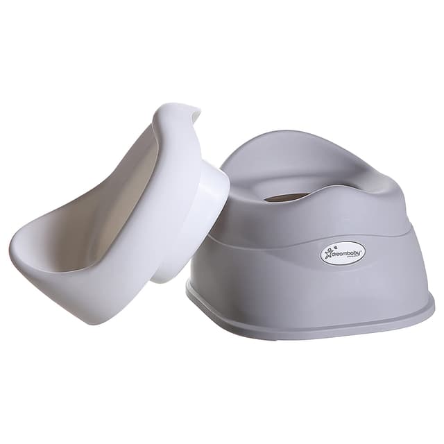 كرسي حمام للاطفال إيزي باللون الرمادي من دريم بيبي Dreambaby - EZY Potty
