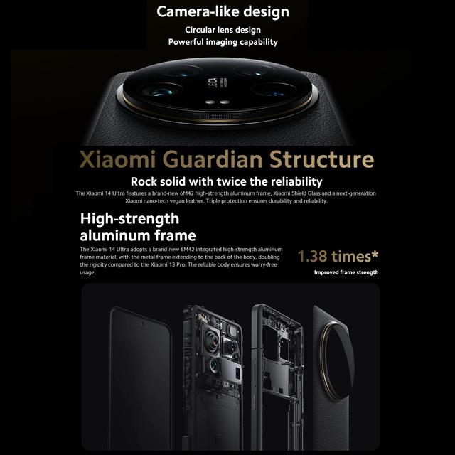 Xiaomi 14 Ultra 5G Smartphone Dual-Sim 16+512gb