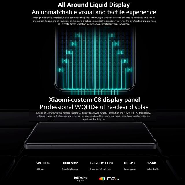 Xiaomi 14 Ultra 5G Smartphone Dual-Sim 16+512gb