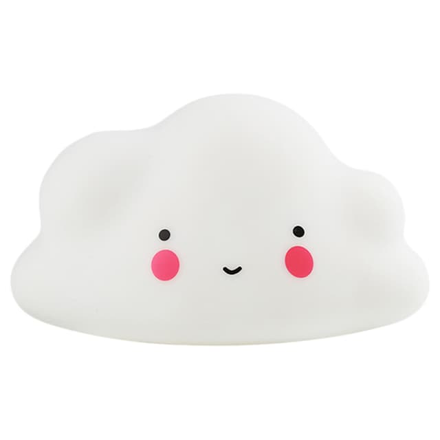 مصباح ليلي على شكل غيمه أبيض إيزي كيدز Eazy Kids - Cloud Lamp Light - White