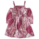 فستان بناتي ناعم لعمر 3-16 سنه اف جي فور كيدز خمري FG4 Kids Alice Dress