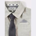 قميص اطفال مع كرفته لعمر 3-36 شهر اف جي فور FG4 Kids Grayson Shirt