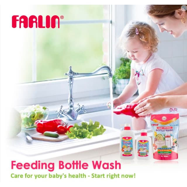 Farlin - Baby Feeding Bottle Wash 700ml