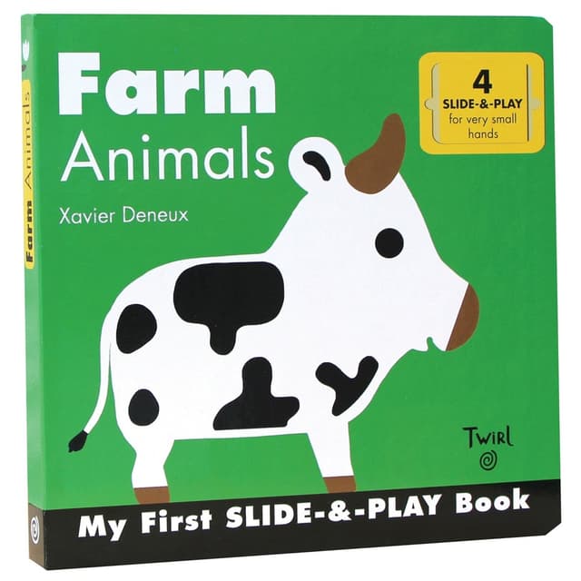 حيوانات المزرعة (انزلق والعب)Farm Animals (Slide-And-Play)