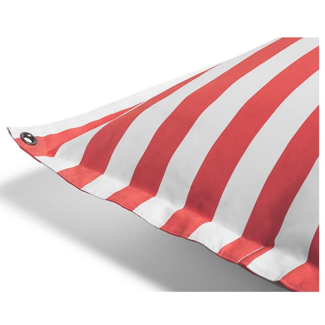 كرسي استرخاء مخطط بالابيض و الاحمر فاتبوي Fatboy Red and White Striped Relaxing Chair
