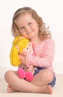 عروسة اطفال قماش فيستا كرافت غولديلوكس Fiesta Crafts - Goldilocks Rag Doll