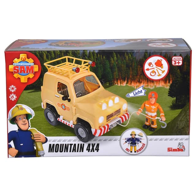 العاب أطفال على شكل سيارة جبلية من فري مان سام Fireman Sam Mountain 4X4
