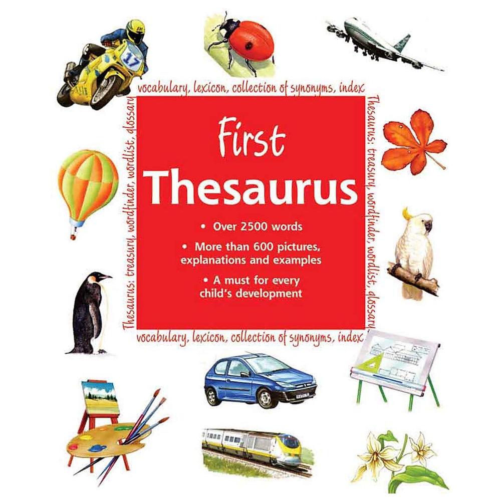 كتاب أول قاموس المرادفات للأطفال باللغة الإنجليزية باونس First Thesaurus