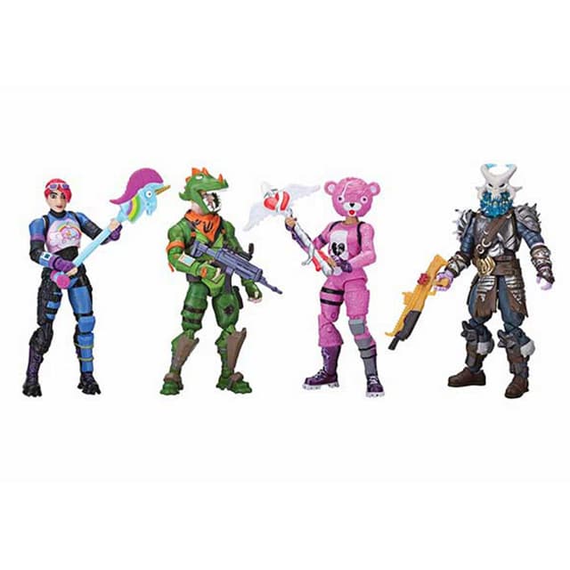 مجموعة من 4 شخصيات أساسية فورتنايت Fortnite - Squad Mode Core Figure 4Pack