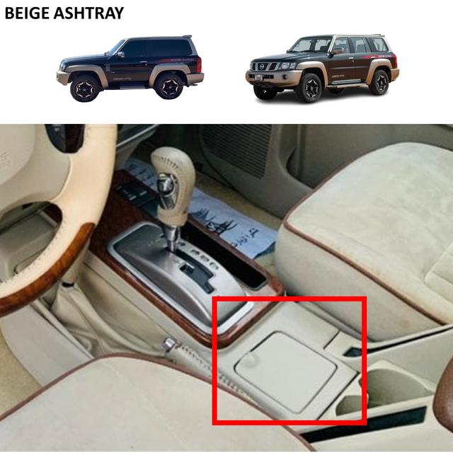 Front Ash Tray Beige - Nissan Patrol Y61 GU VTC - SW1hZ2U6MjQ3NDg5OA==