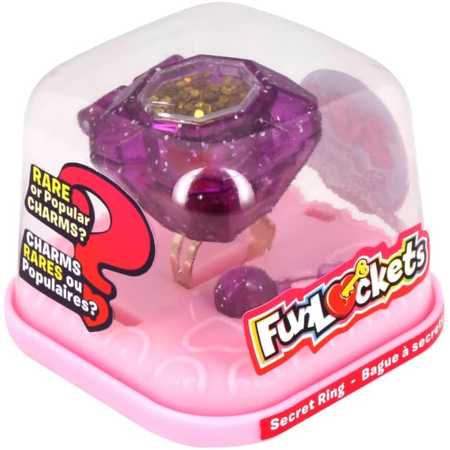 لعبه خاتم العجائب باللون الوردي فنلوكيتس Pink Wonder Ring Funlockets Game