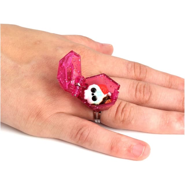 لعبه خاتم العجائب باللون الوردي فنلوكيتس Pink Wonder Ring Funlockets Game