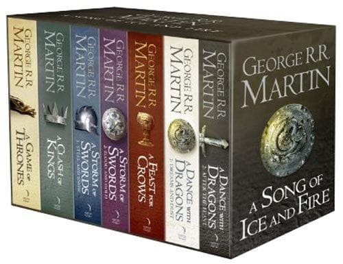 سلسلة صراع العروش مجموعة من 7 مجلدات Game of Thrones, 7 Volumes Set