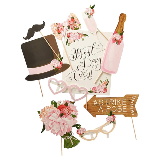 Ginger Ray ensemble d'accessoires photobooth vintage romantique