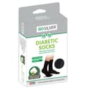 جوارب لمرضى السكر مصنوعة من القطن بني جو سيلفرGo Silver - Diabetic Socks