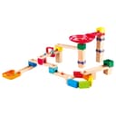 لعبة تركيب للاطفال 50 قطعة هيب Hape Crazy Rollers Stack Track