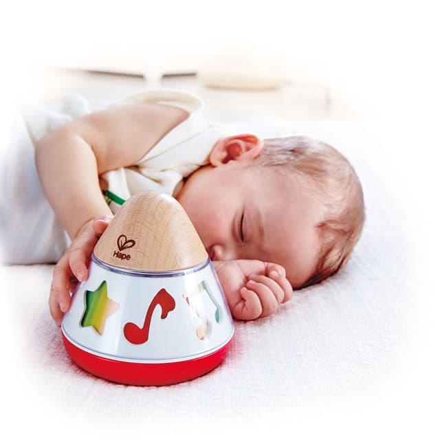 صندوق موسيقي دوار للأطفال هابي Hape - Rotating Music Box