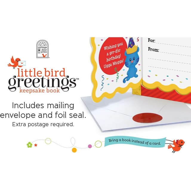 كتاب مصور للاطفال عن الاحتفال بعيد ميلادهم" هوراي! عيد ميلاد سعيد!" من دار نشر كوتاج دور Hooray! It's Your Birthday!