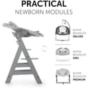 Hauck - Alpha+ High Chairs - Grey