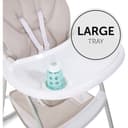 Hauck - Sit N Fold High Chair - Beige