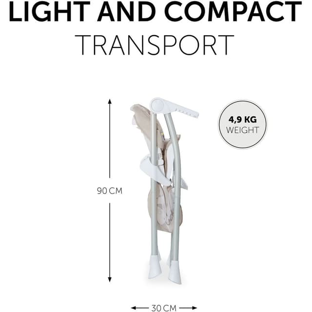 Hauck - Sit N Fold High Chair - Beige