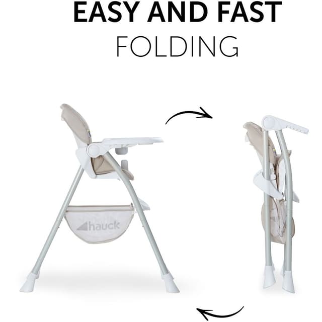 Hauck - Sit N Fold High Chair - Beige