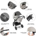مظلة عربة الأطفال - رمادي من هاوك Hauck - Stroller Sunshade - Grey