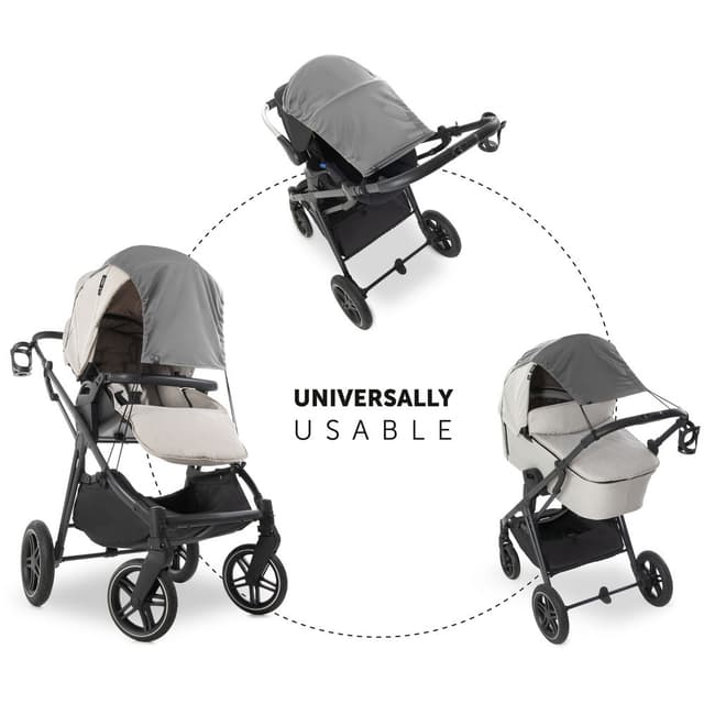 مظلة عربة الأطفال - رمادي من هاوك Hauck - Stroller Sunshade - Grey