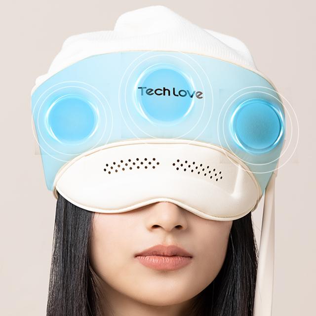 Tech Love Head Eye Massager with Air Pressure Heating