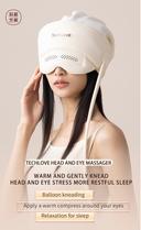 Tech Love Head Eye Massager with Air Pressure Heating