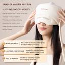 جهاز مساج الراس والعين تيك لوف 9.5 واط 1550 مللي أمبير Tech Love Head Eye Massager with Air Pressure Heating - SW1hZ2U6MjU5ODAwOA==