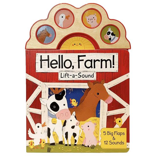 كتاب مصور للاطفال عن المزرعة وحيواناتها "مرحباً بالمزرعة!" من كوتاج دور Hello Farm!