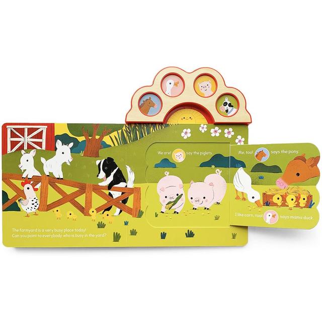كتاب مصور للاطفال عن المزرعة وحيواناتها "مرحباً بالمزرعة!" من كوتاج دور Hello Farm!