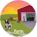 كتاب مصور للاطفال عن المزرعة وحيواناتها "مرحباً بالمزرعة!" من كوتاج دور Hello Farm!