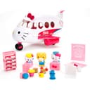 طقم لعبة هالو كيتي - طائرة نفاثة للأطفال مع شخصيات هالو كيتي Hello Kitty - Jet Plane Playset
