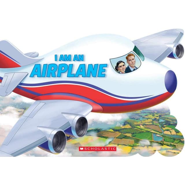 كتاب قصص للأطفال "أنا طائرة" مقدم من كارتويل بوكس I Am An Airplane